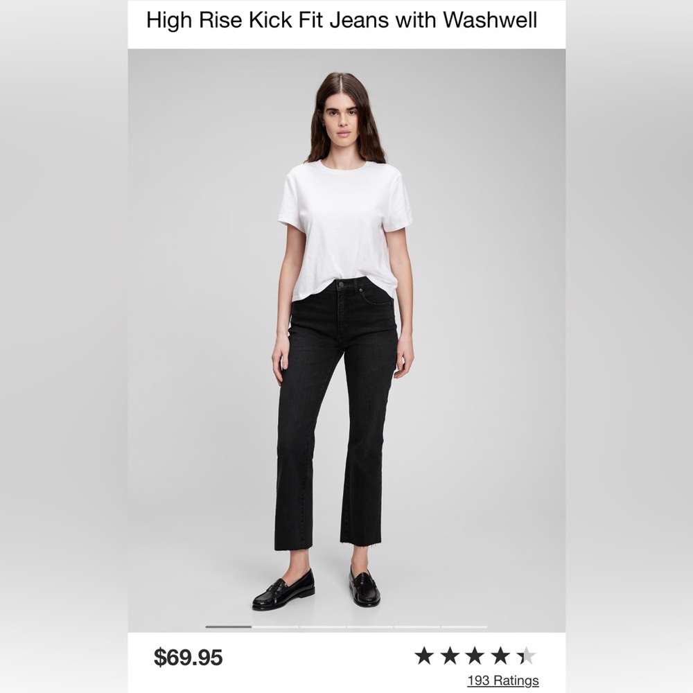 Gap kick fit jeans